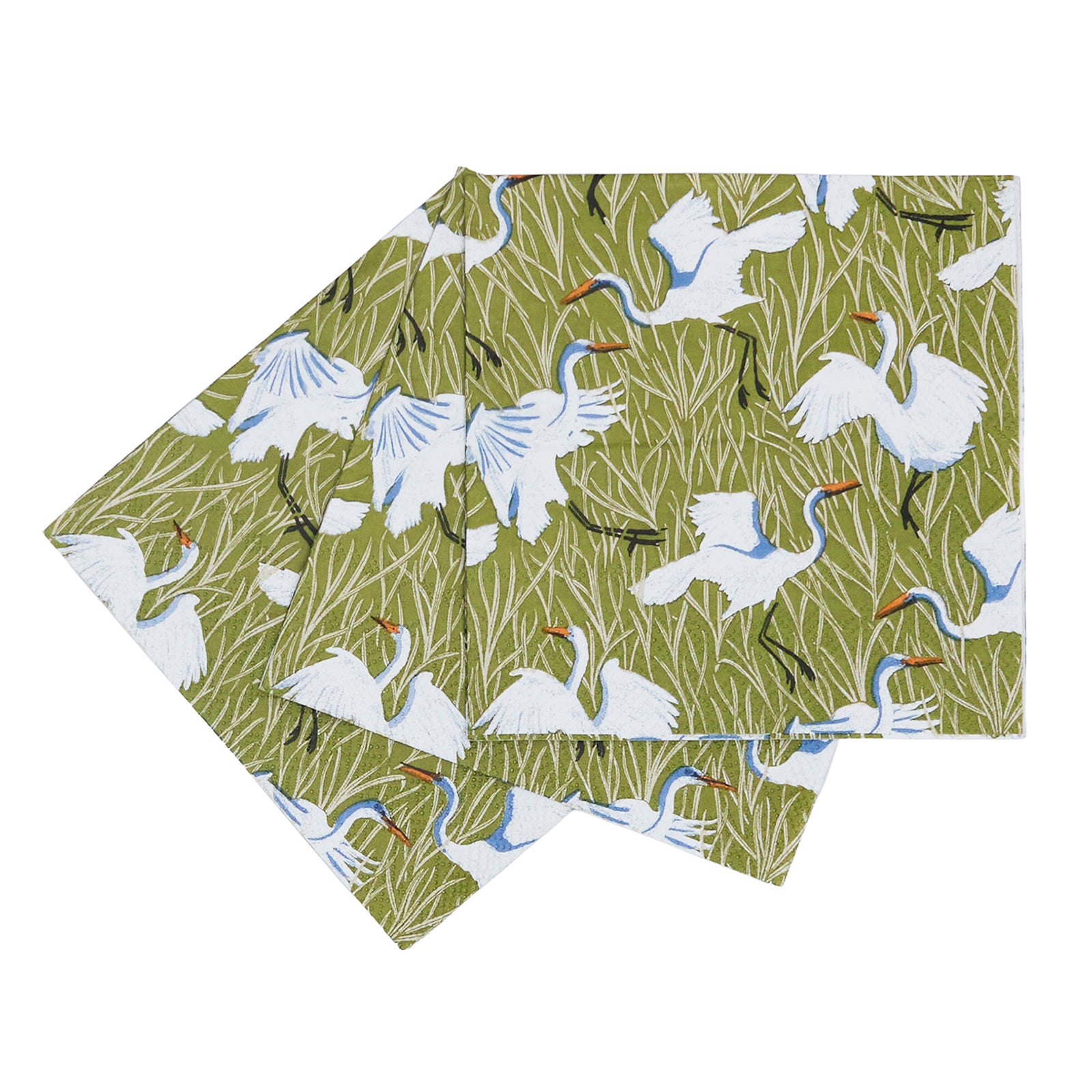 Egret & Reed Paper Cocktail Napkins (Pack of 25)