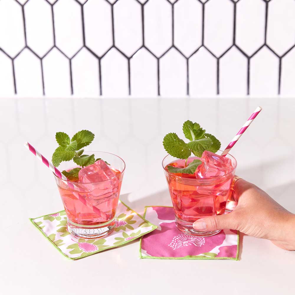 Cocktail Paper Napkin - Proud Poppy - Napkin Shop