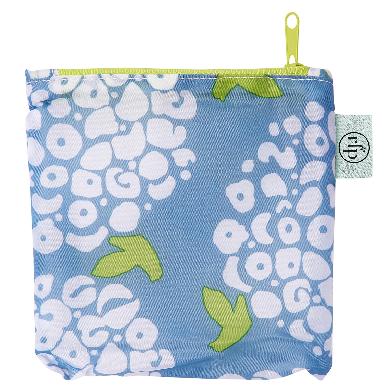 Hydrangea Blue blu Reusable Shopping Bag