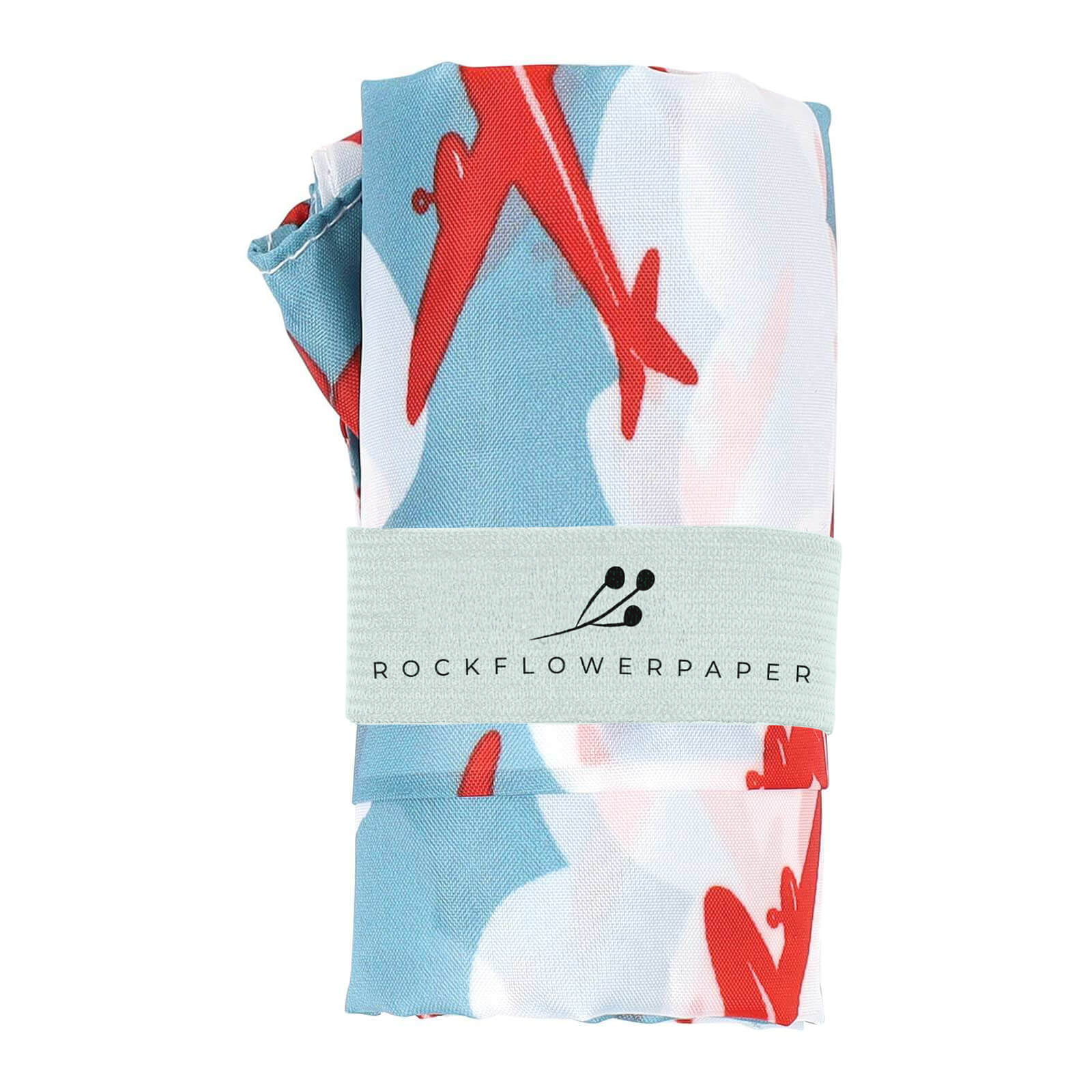 Airplane blu Reusable Shopping Bag