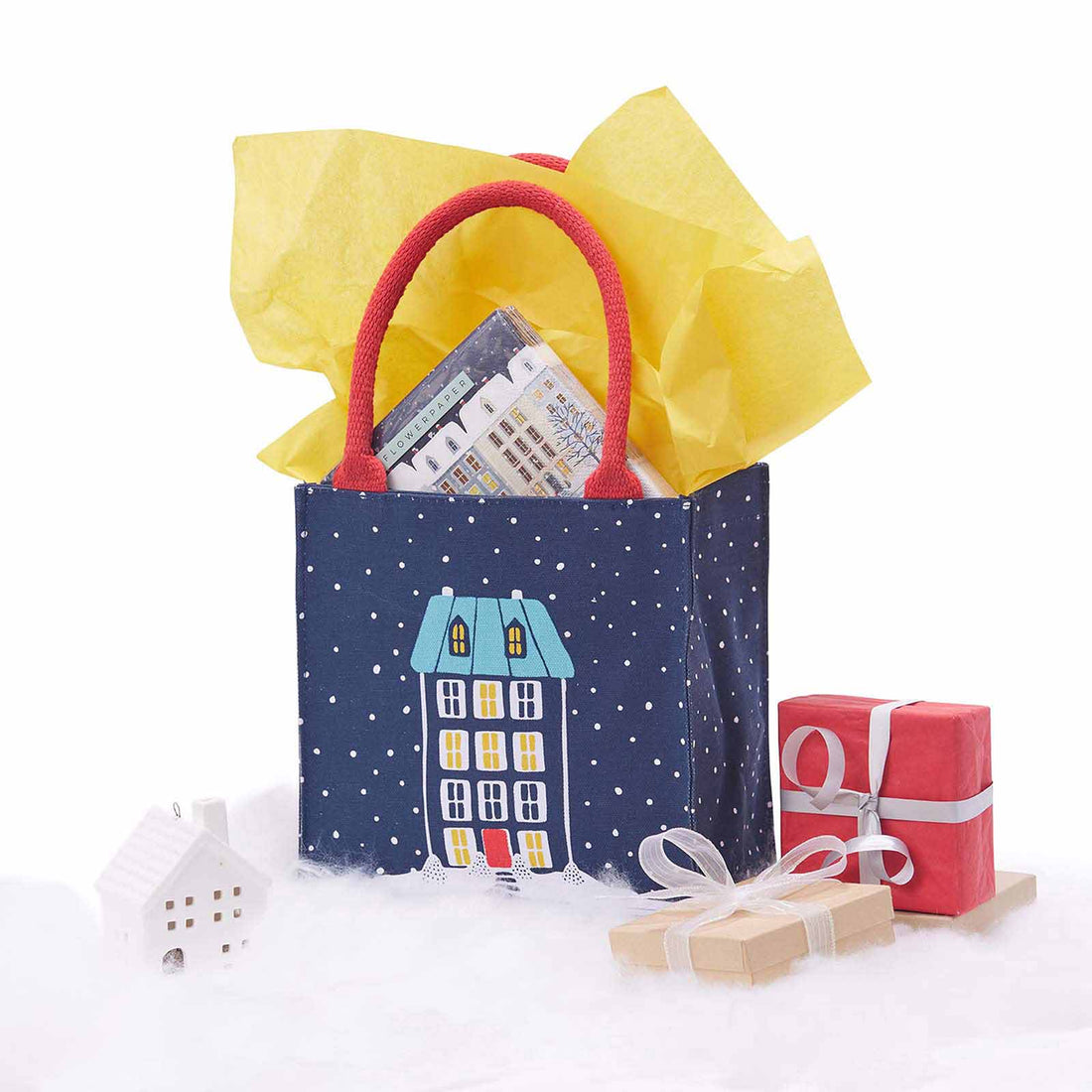 Holiday House Reusable Itsy Bitsy Gift Bag Gift Bag - rockflowerpaper