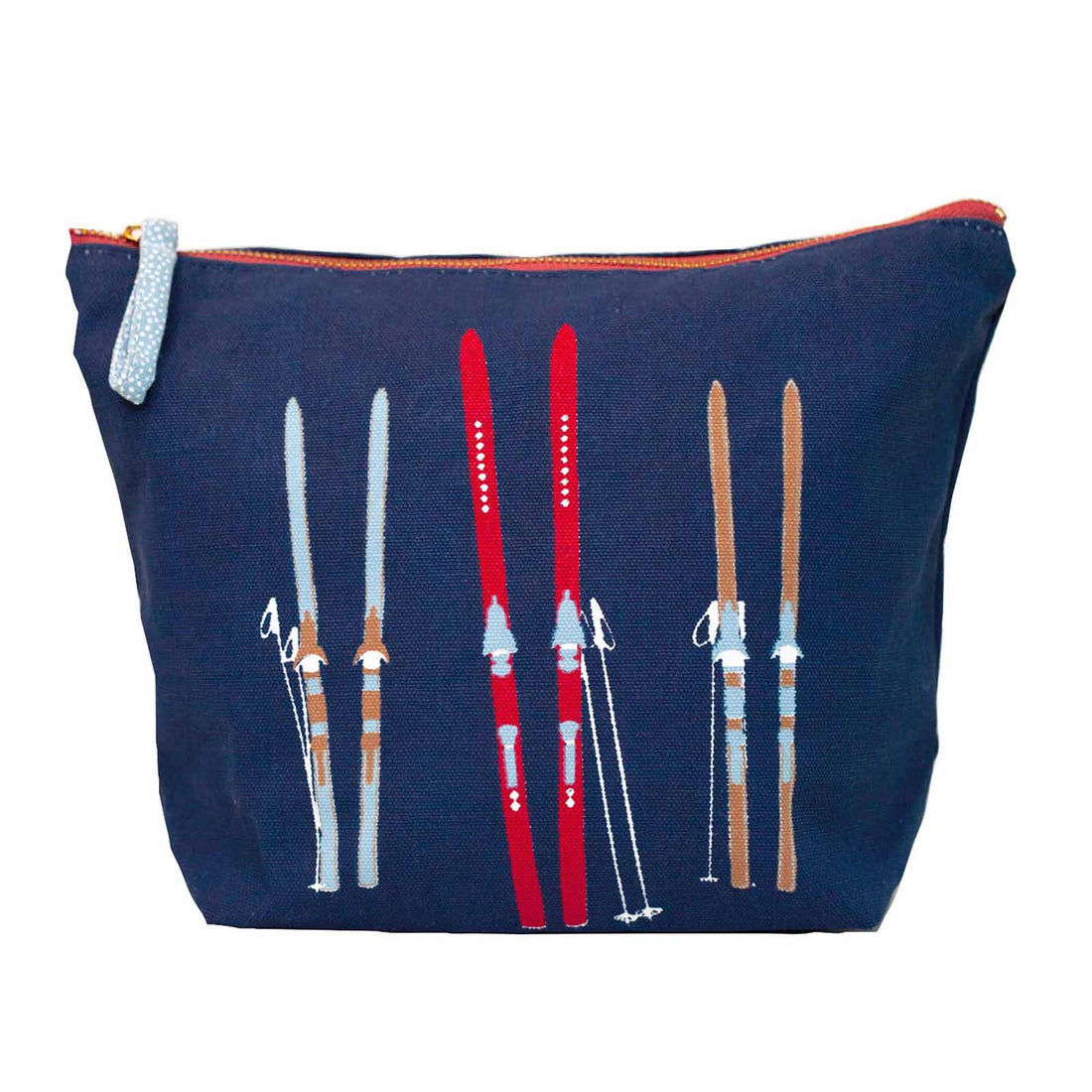 Nordic Ski Navy Large Relaxed Pouch Pouch - rockflowerpaper