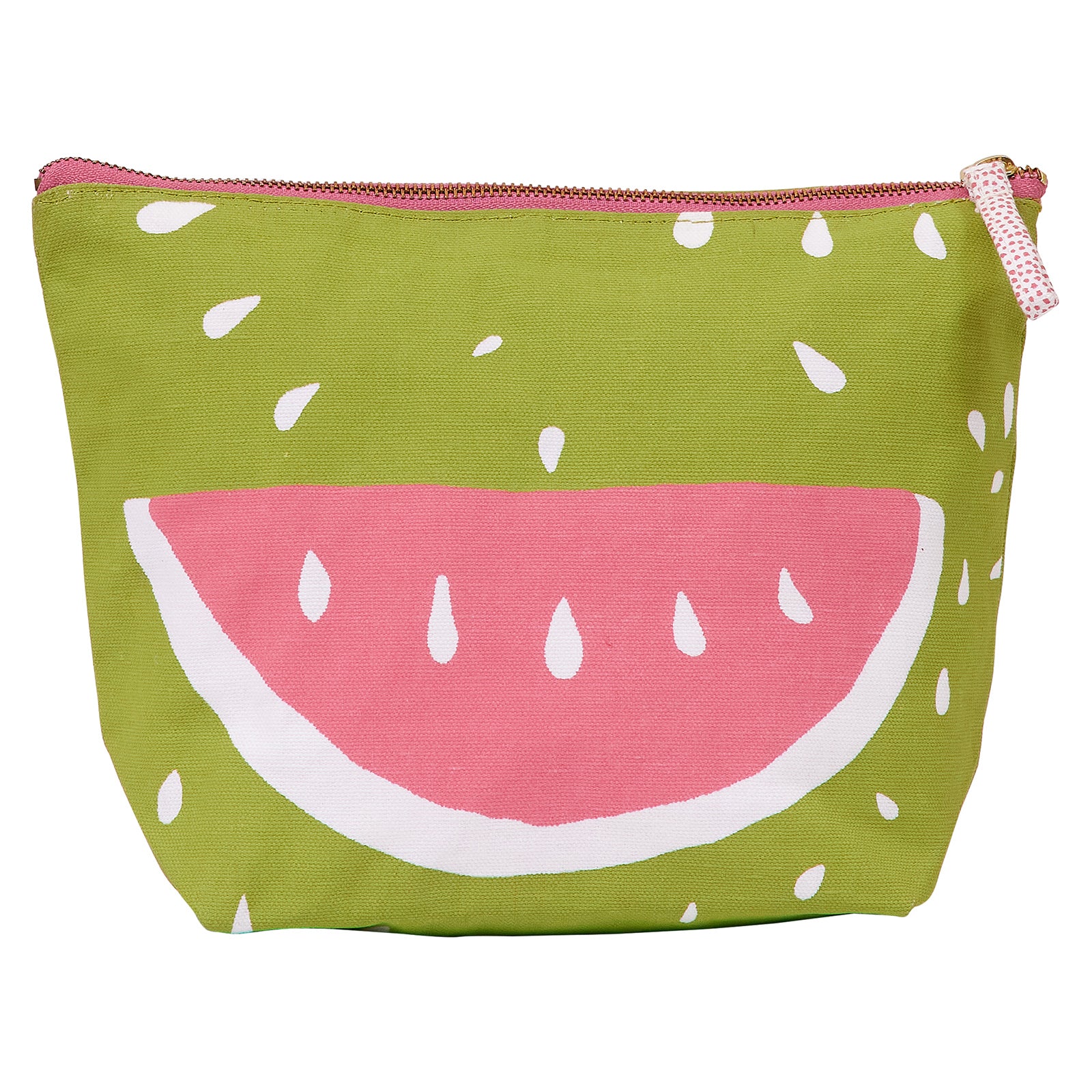 Watermelon Large Essential Canvas Pouch