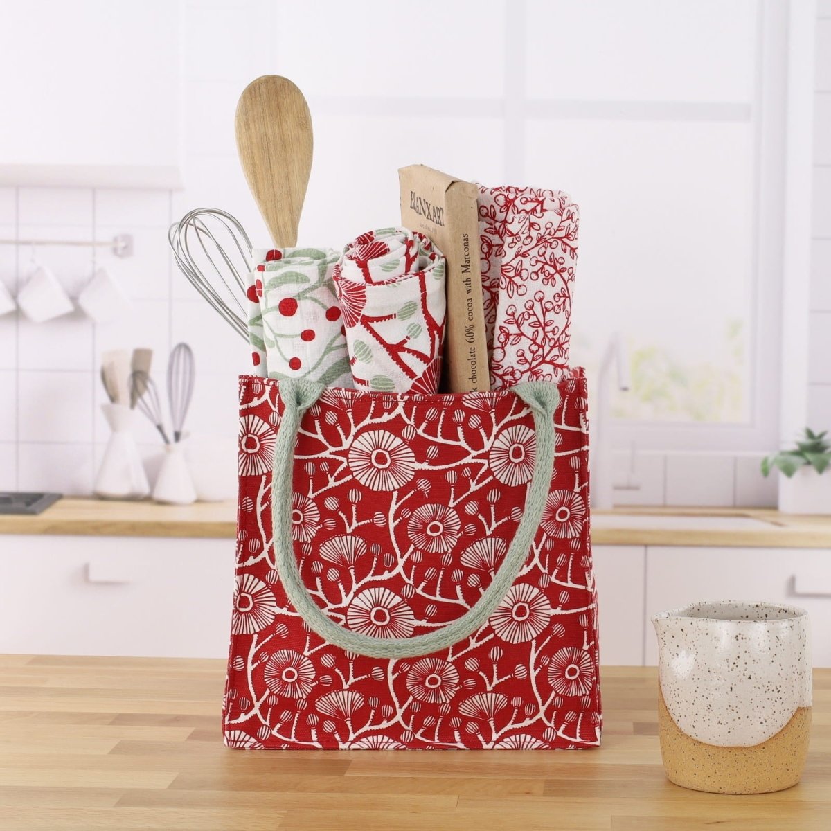 Camellia Reusable Itsy Bitsy Gift Bag Gift Bag - Rockflowerpaper