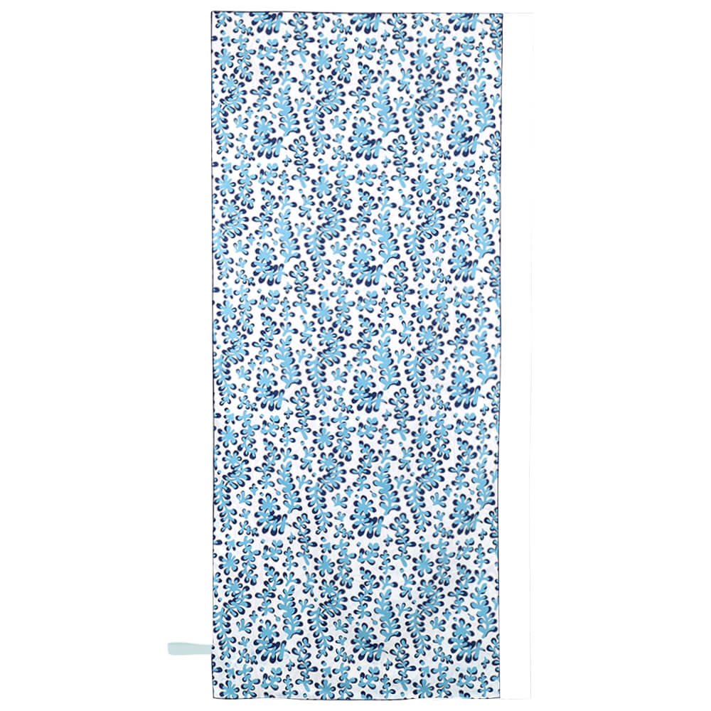 Coral Garden Reversible Eco Beach Towel Beach Towel - rockflowerpaper