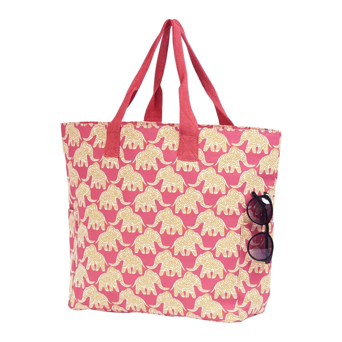 Elephants Carryall Tote - rockflowerpaper