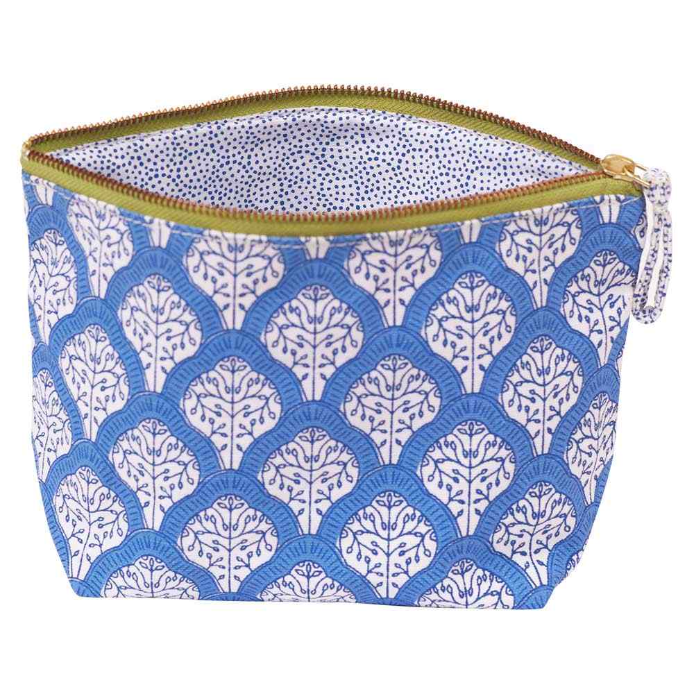 Fifer Blue Pouch Medium Pouch - rockflowerpaper