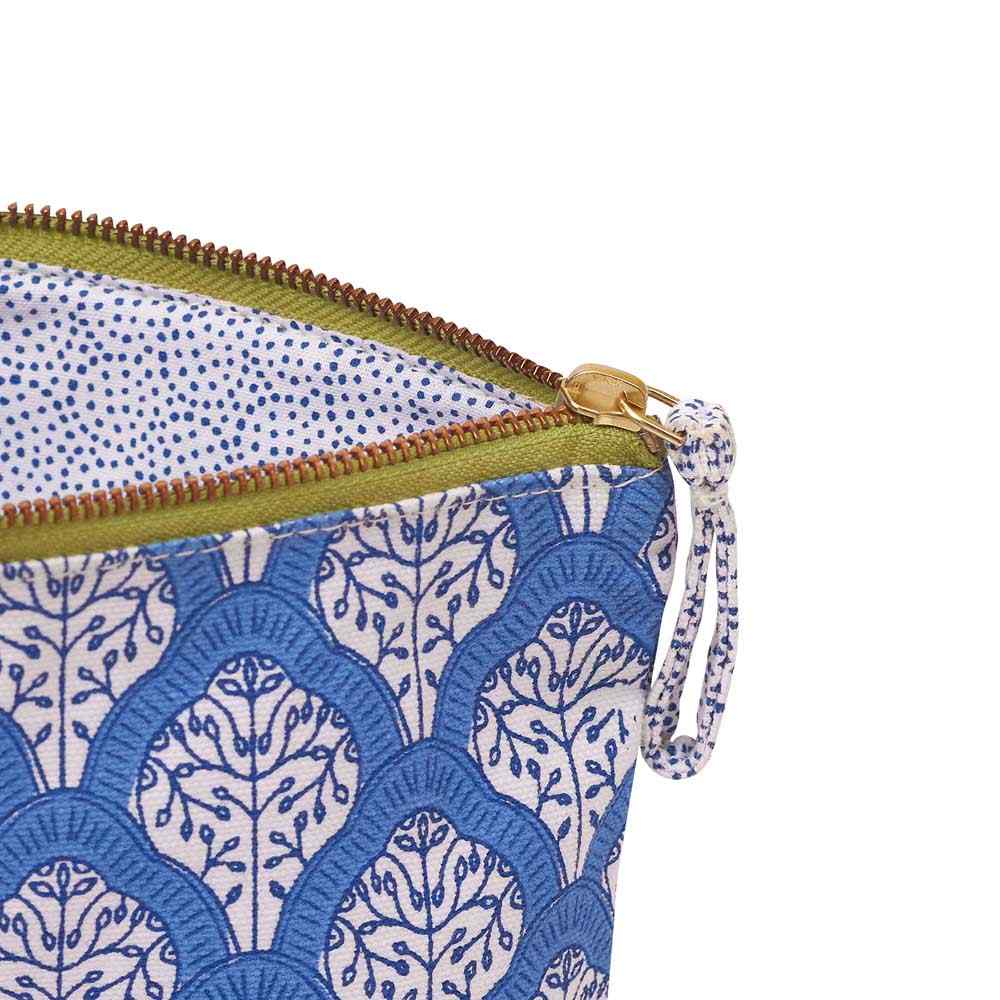 Fifer Blue Pouch Medium Pouch - rockflowerpaper