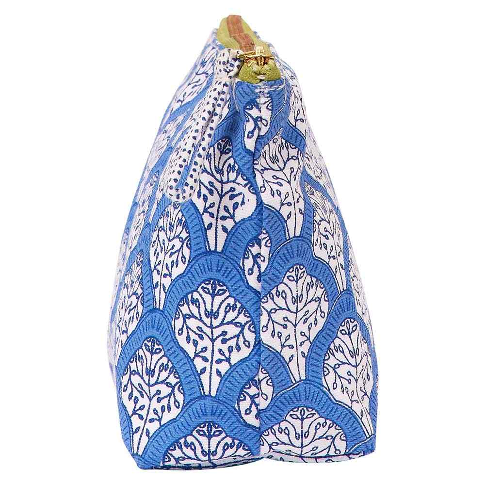 Fifer Blue Pouch Medium Pouch - rockflowerpaper