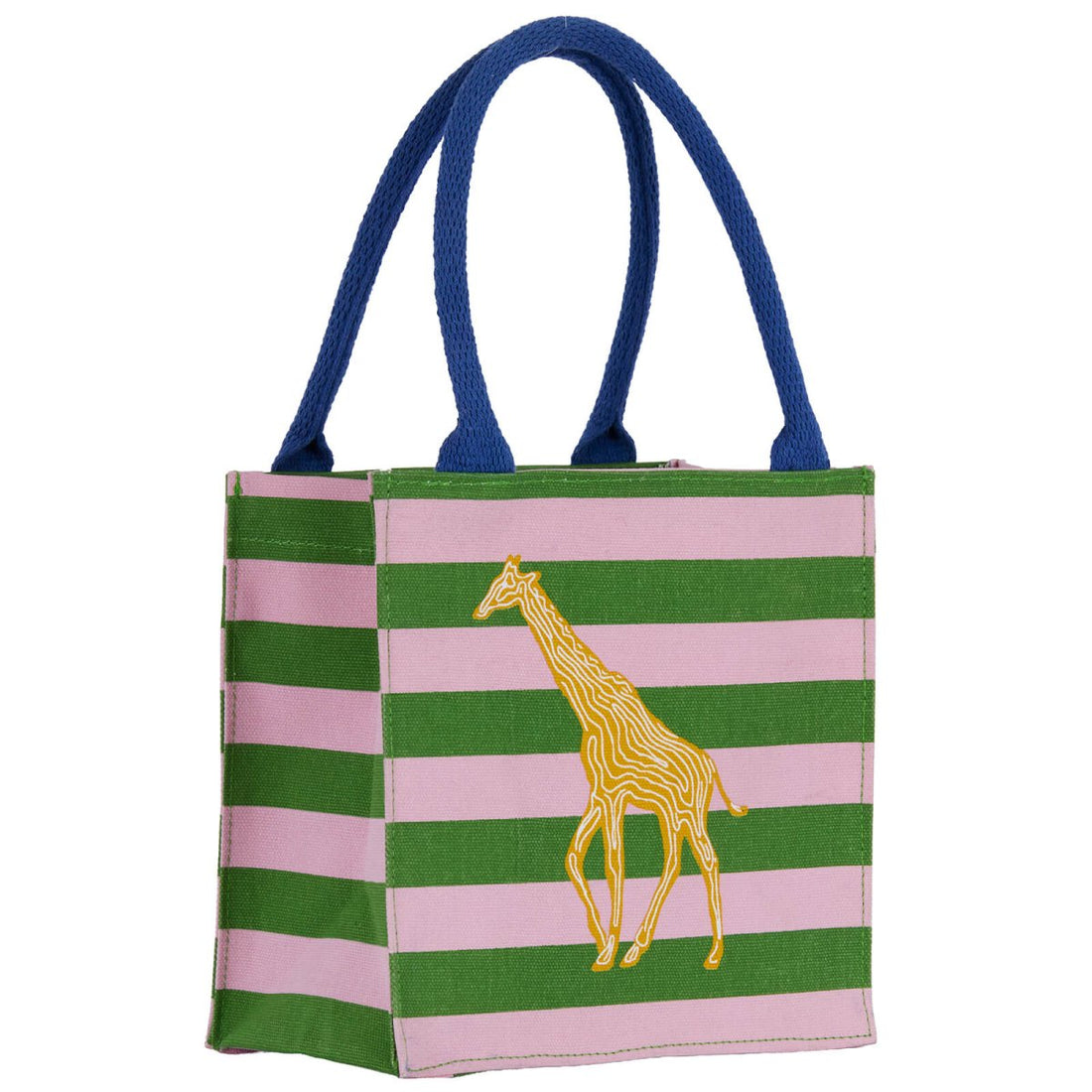 Giraffe Stripe Reusable Itsy Bitsy Gift Bag Gift Bag - Rockflowerpaper