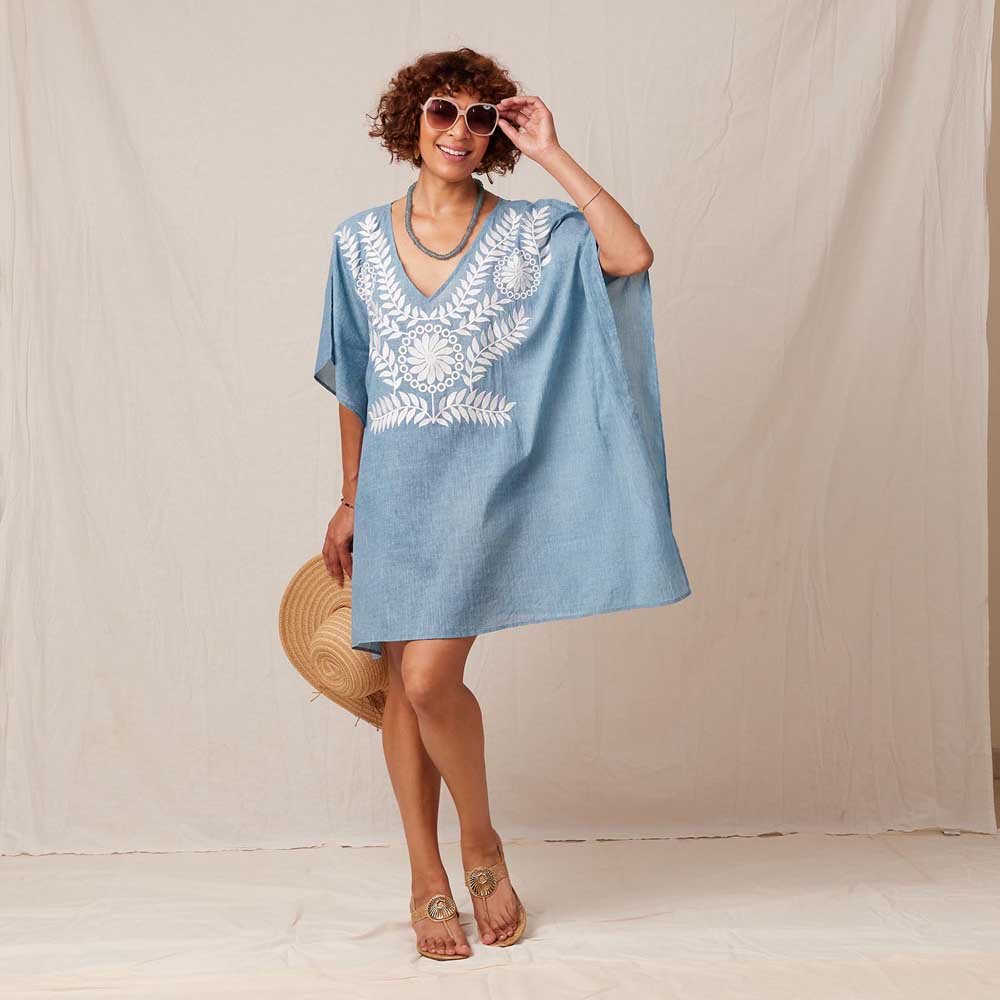 Hydra Embroidered Kaftan Kaftan - rockflowerpaper