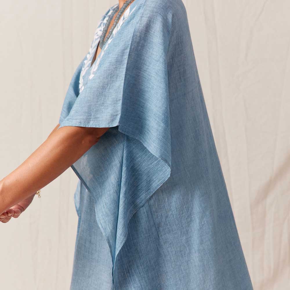Hydra Embroidered Kaftan Kaftan - rockflowerpaper