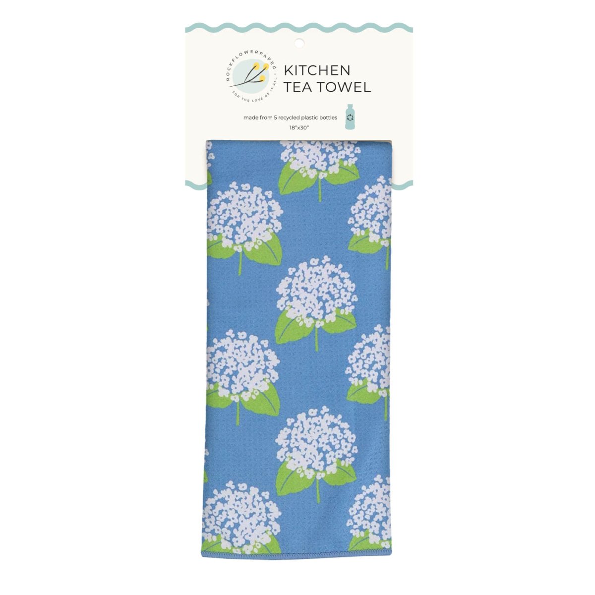 Hydrangea Boutique Eco Kitchen Tea Towel Tea Towel - rockflowerpaper