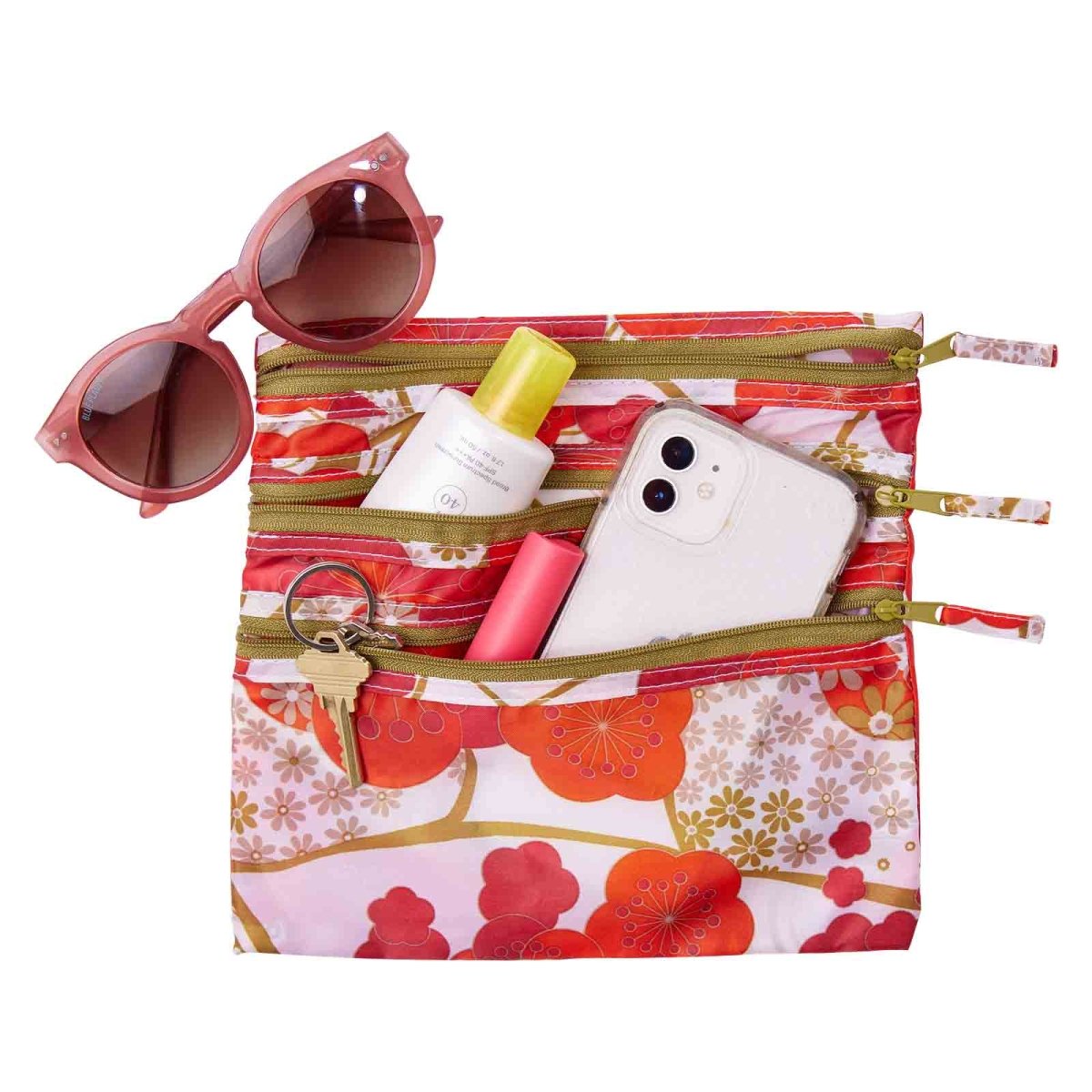 Kintsugi 3 - Zip Pouch 3 Zip - Pouch - rockflowerpaper