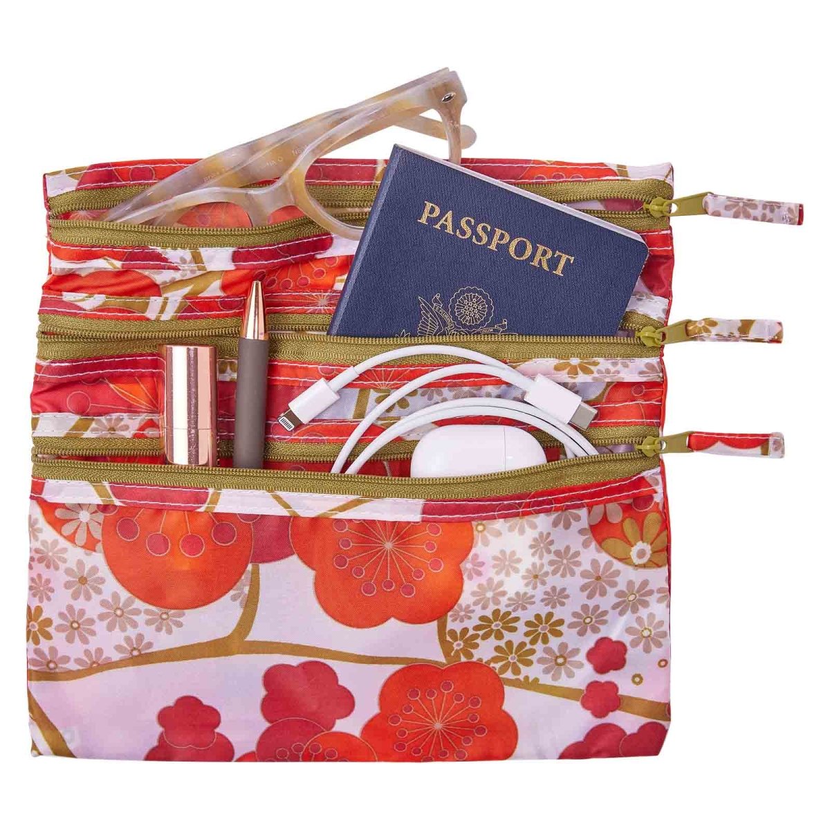 Kintsugi 3 - Zip Pouch 3 Zip - Pouch - rockflowerpaper