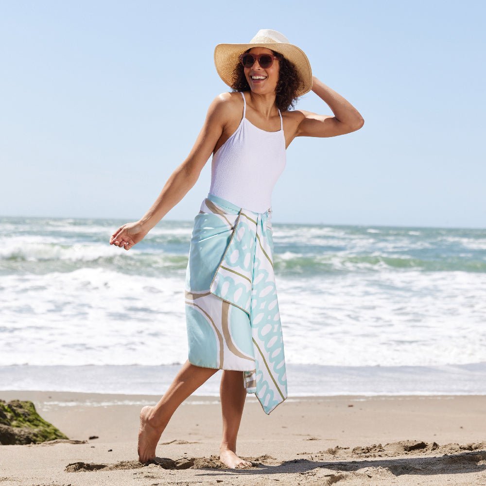 Loop Reversible Eco Beach Towel Beach Towel - rockflowerpaper