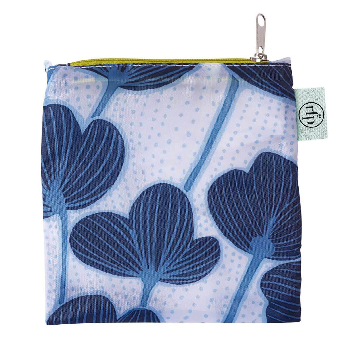 Modern Poppy blu Reusable Shopping Bag Reusable Shopping Bag - rockflowerpaper