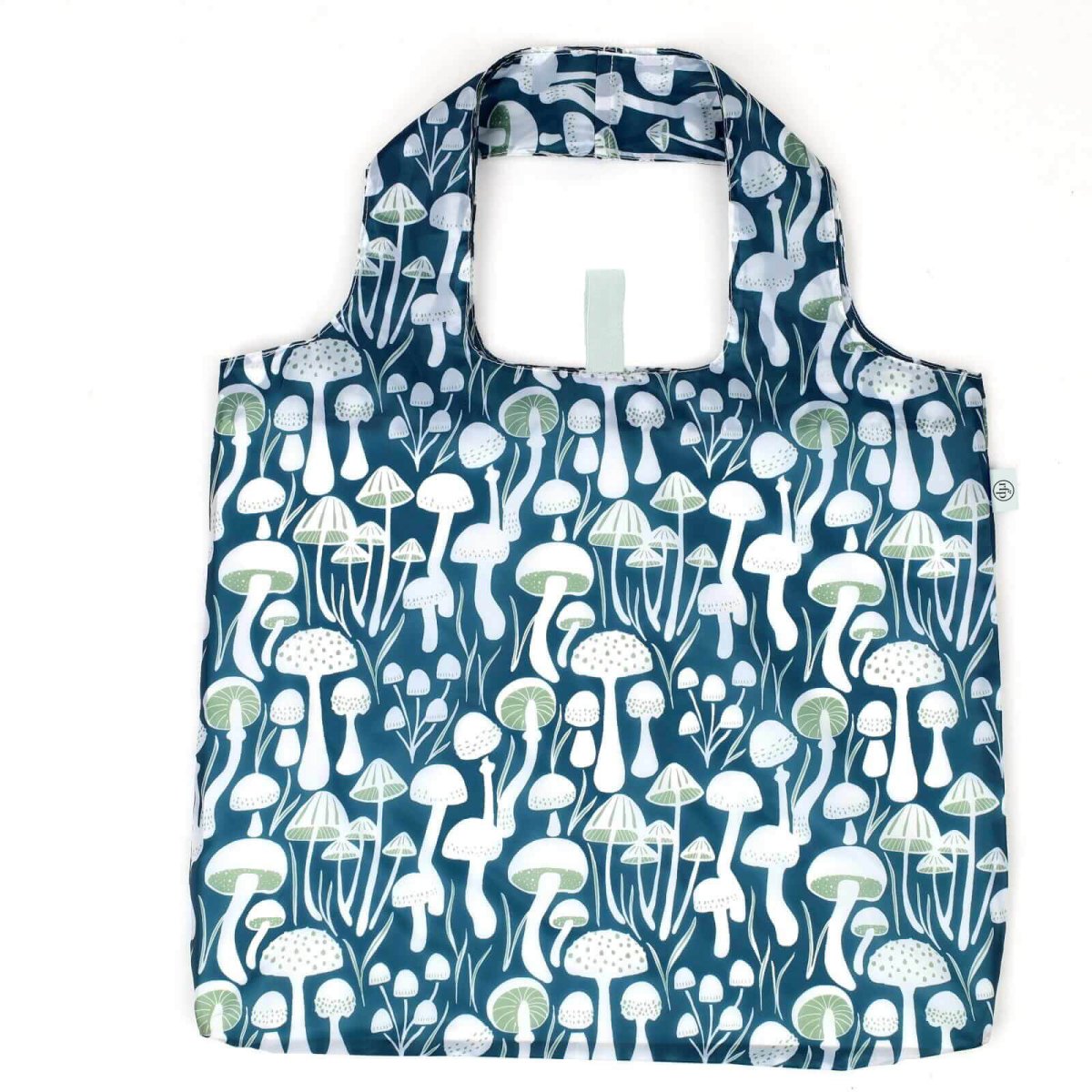 Mushrooms blu Reusable Shopping Bag Reusable Shopping Bag - rockflowerpaper