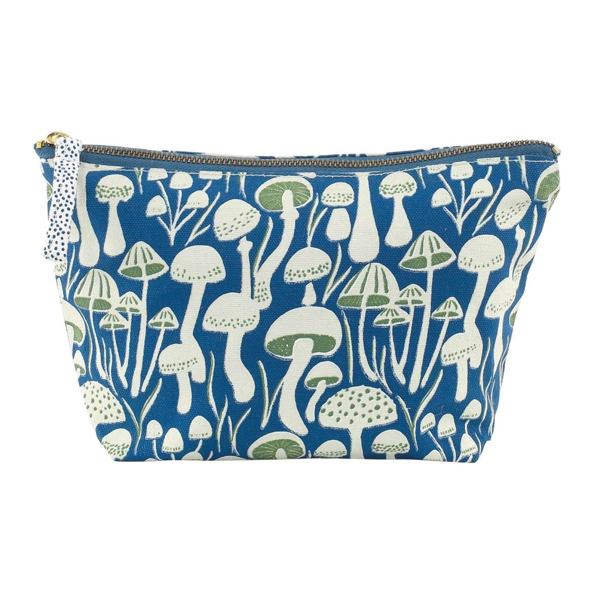 Mushrooms Medium Canvas Pouch Pouch - rockflowerpaper