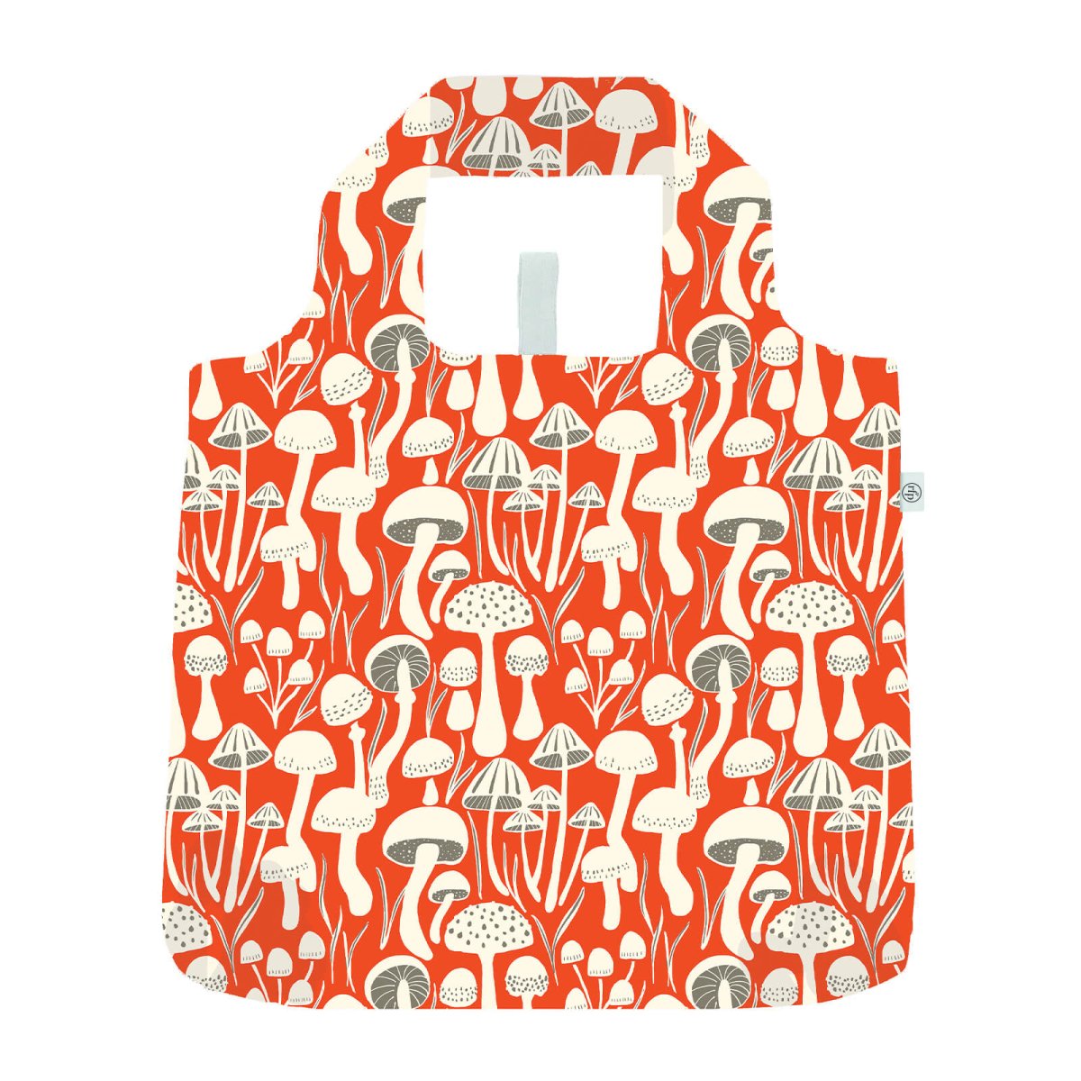 Mushrooms Red blu Reusable Shopping Bag Reusable Shopping Bag - rockflowerpaper