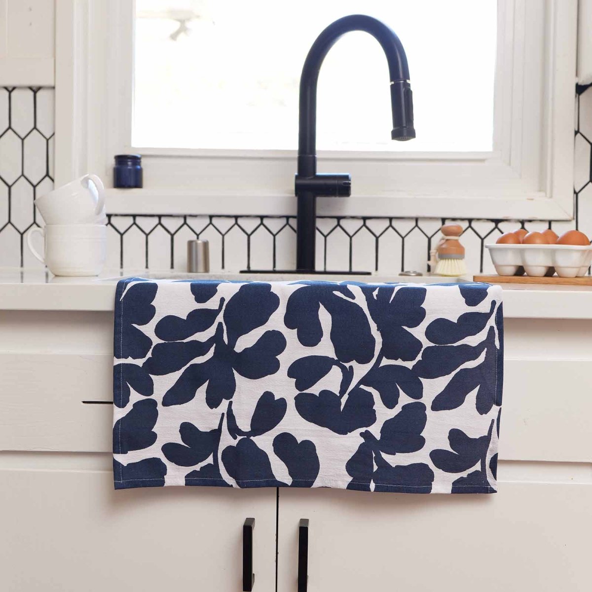 Scandi Cotton Kitchen Towels (Set of 3) Cotton Kitchen Towel - rockflowerpaper