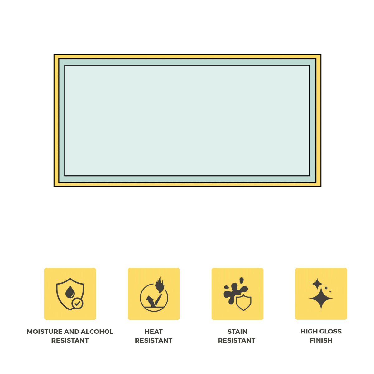 Swimmers 10 x 20 Art Tray Tray - rockflowerpaper