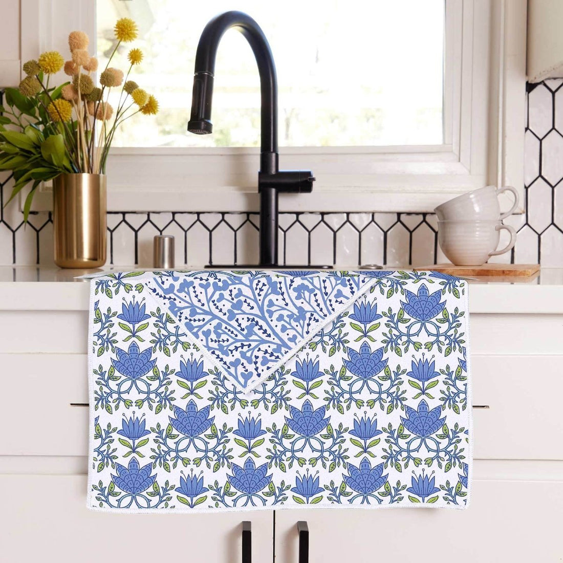 Tilley Blue Eco Kitchen Tea Towel Tea Towel - rockflowerpaper