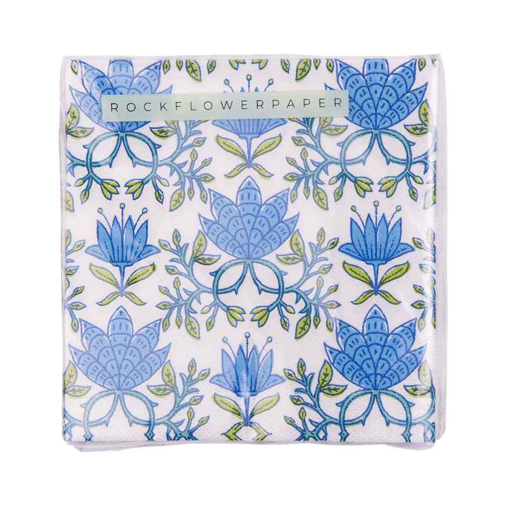 Tilly Paper Cocktail Napkins (Pack of 20) Paper Cocktail Napkin - rockflowerpaper