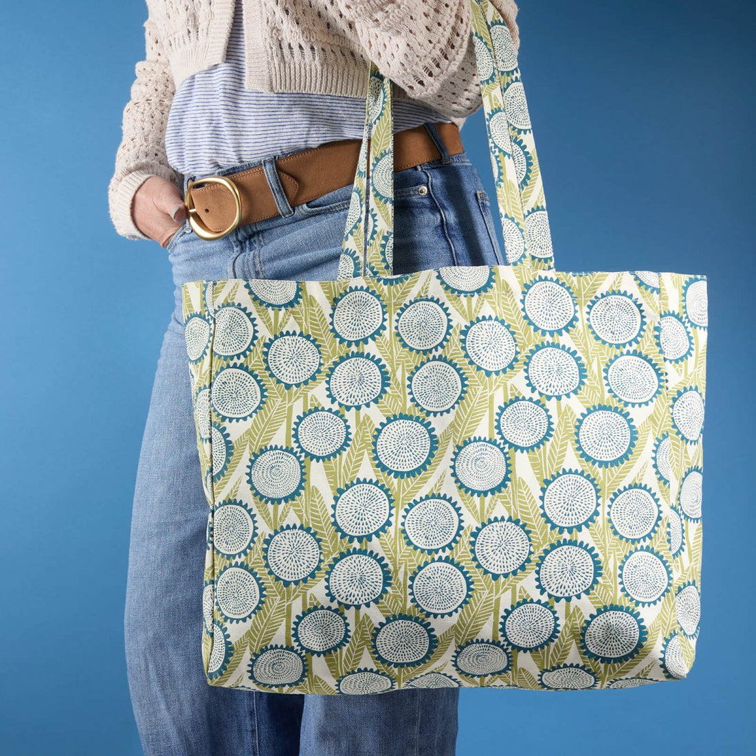 Wynn Little Shopper Canvas Tote Bag Tote - Rockflowerpaper