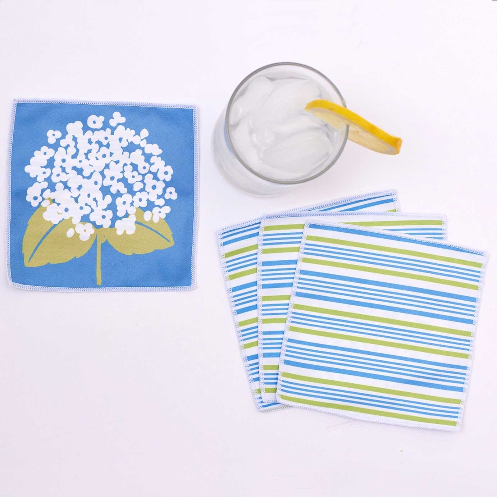 Olives blu Kitchen Reusable Cocktail Napkins (Set of 8) – rockflowerpaper  LLC