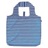 Breton Navy Stripe Blu Reusable Shopping Bag Reusable Shopping Bag - rockflowerpaper