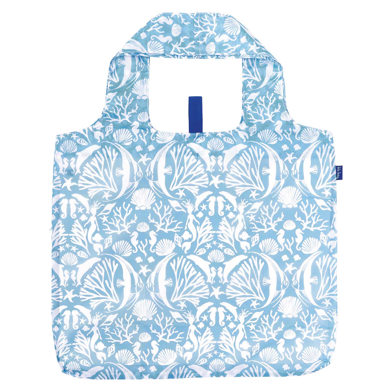 Underwater Sea Blu Bag Reusable Shopping Bag - Machine Washable Reusable Shopping Bag - rockflowerpaper