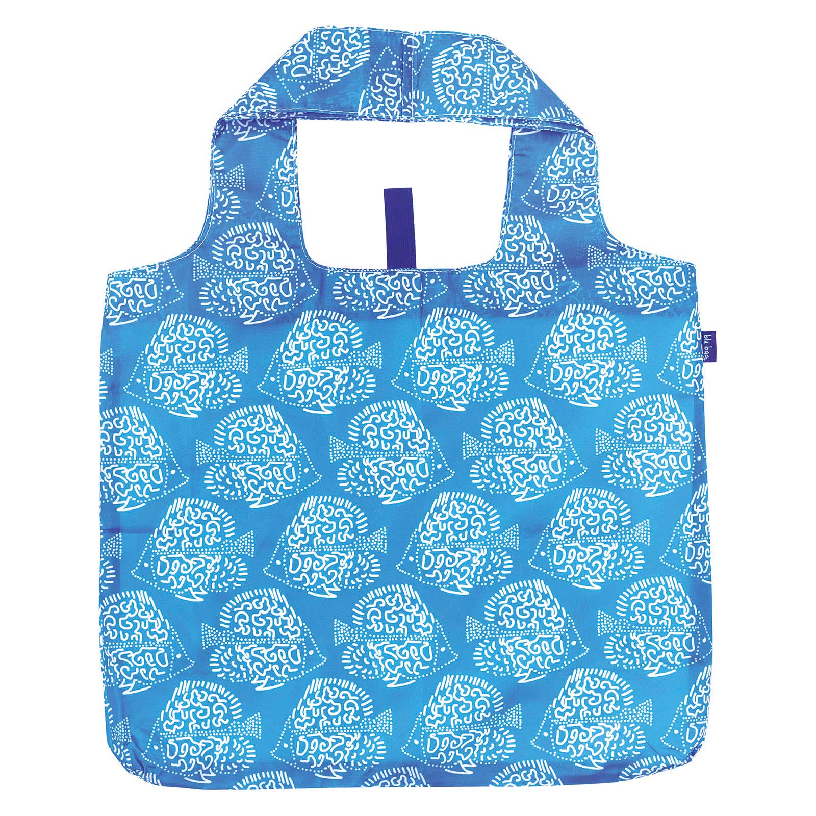 BLUE REUSABLE SHOPPING BAG 