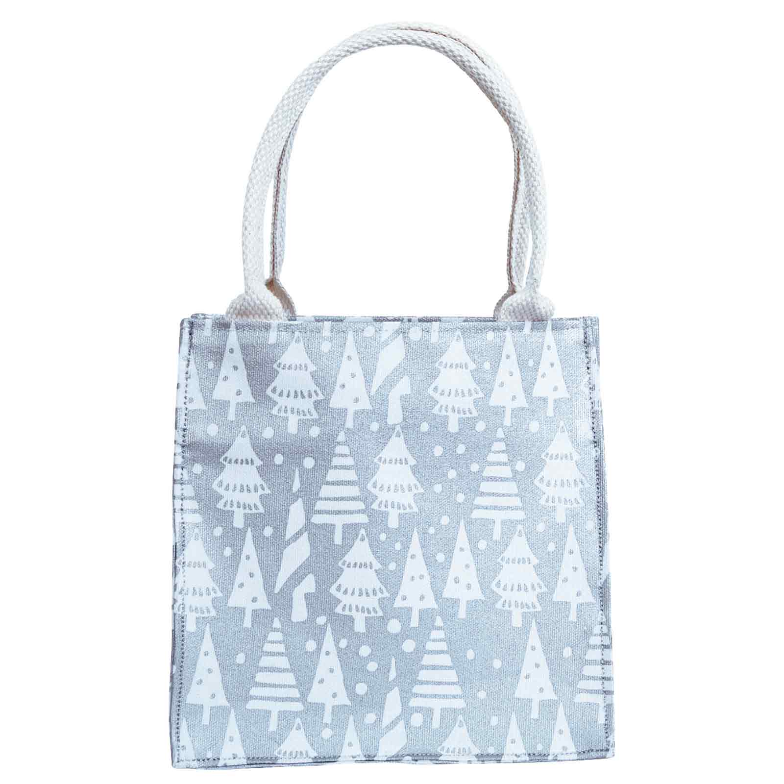 Silver Trees Itsy Bitsy Gift Bag Gift Bag - rockflowerpaper