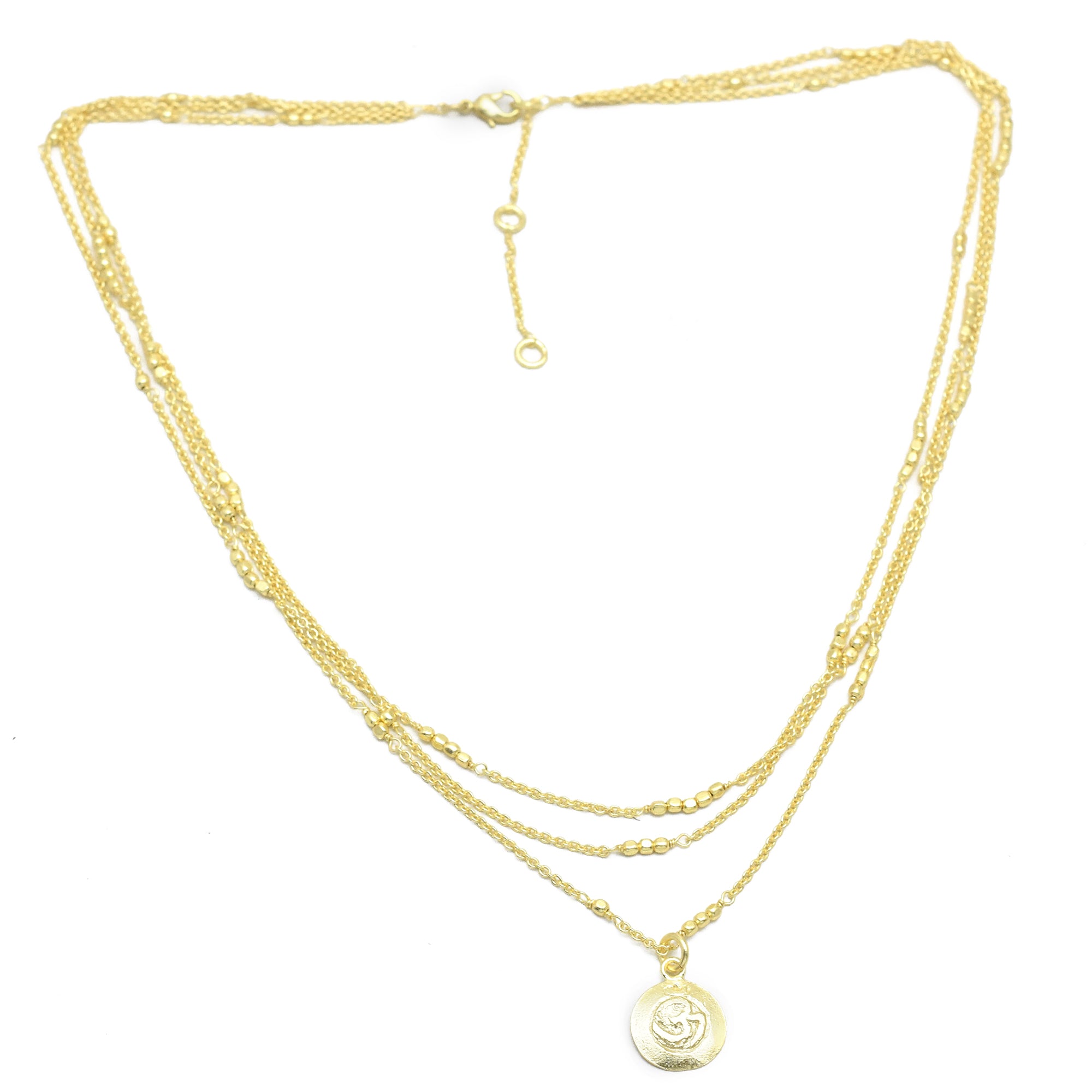 Layer Medallion Necklace