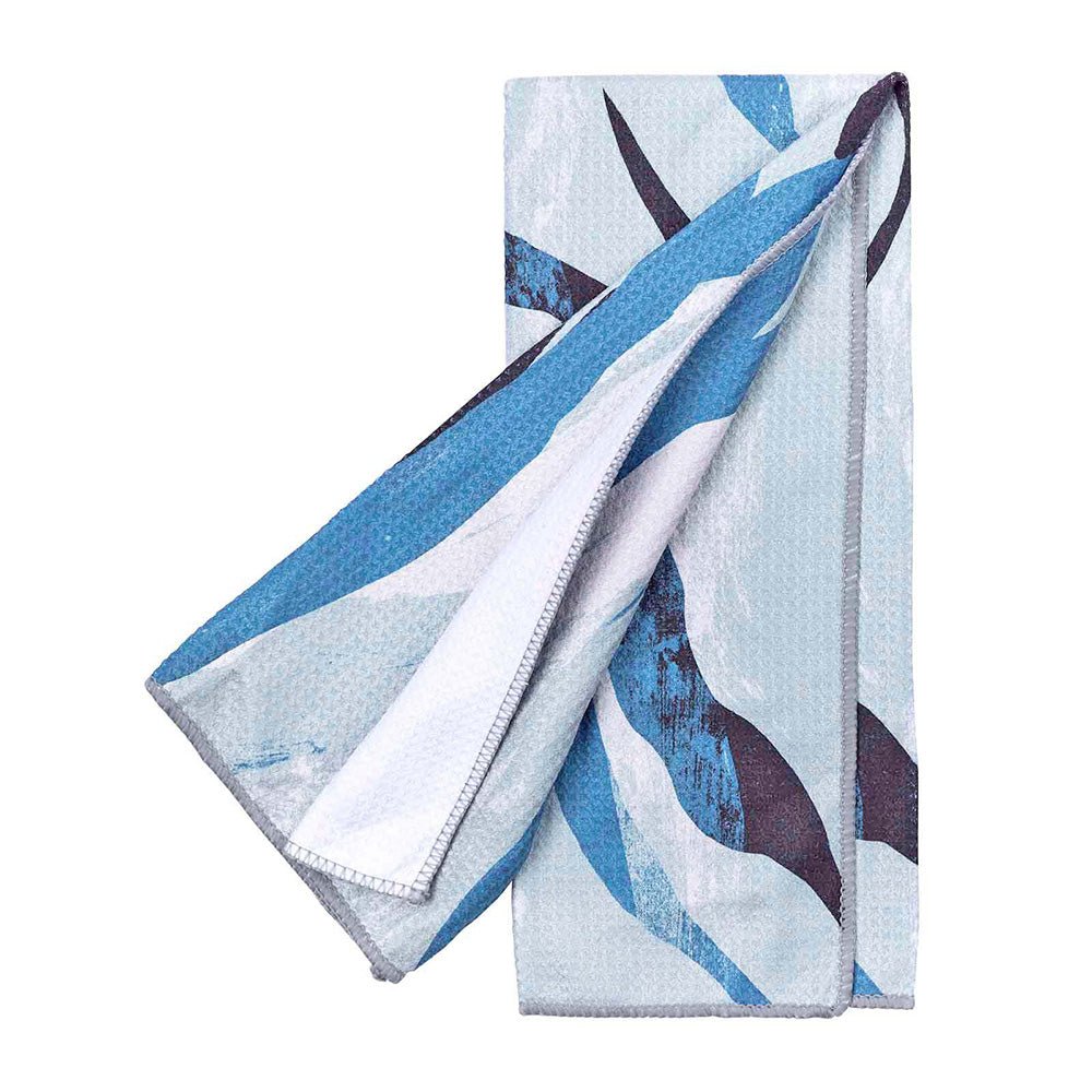 Abstract Flow blu Kitchen Tea Towel Kitchen Towel - rockflowerpaper