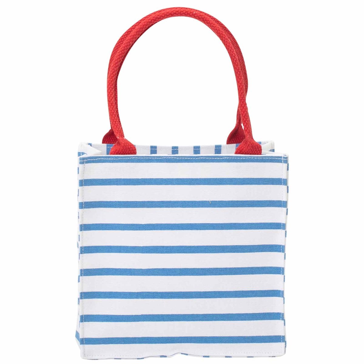 Bateau Stripe Lt Blue Itsy Bitsy Gift Bag Gift Bag - rockflowerpaper