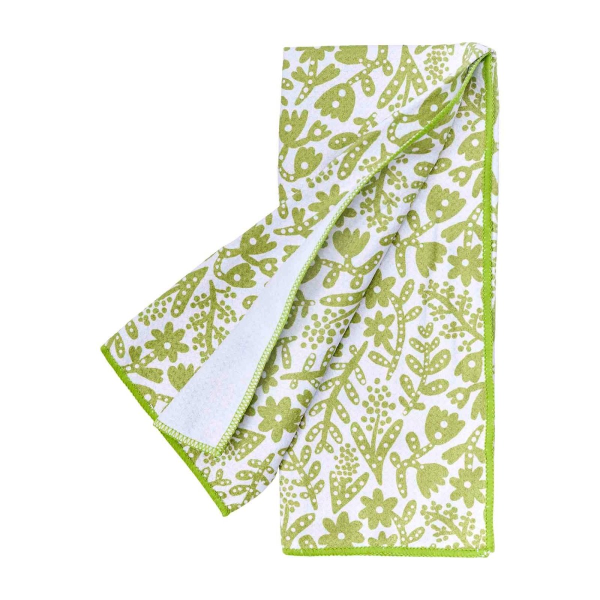 Botanical Lime blu Kitchen Tea Towel Kitchen Towel - rockflowerpaper