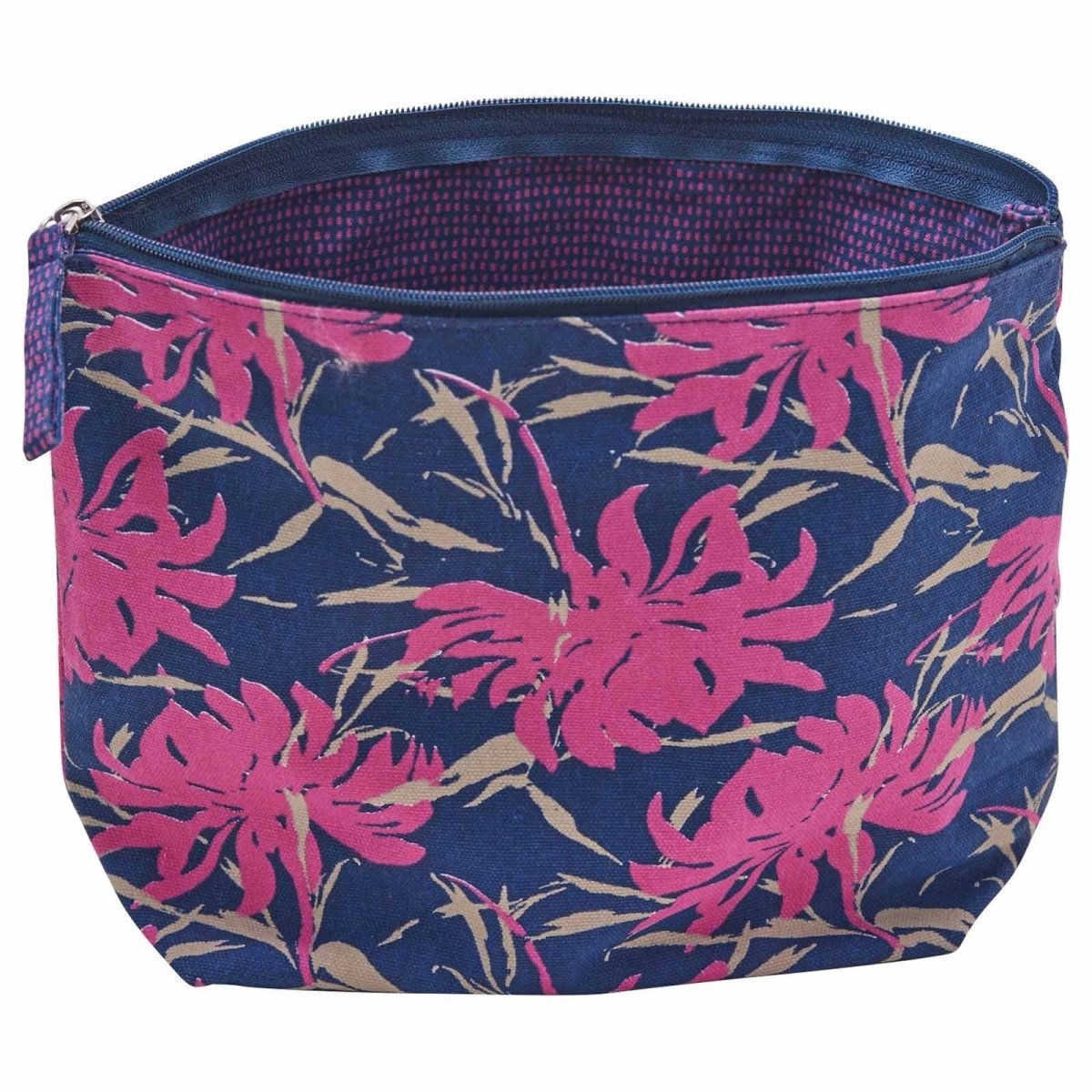 Bronwyn Pink Large Relaxed Pouch Pouch - rockflowerpaper
