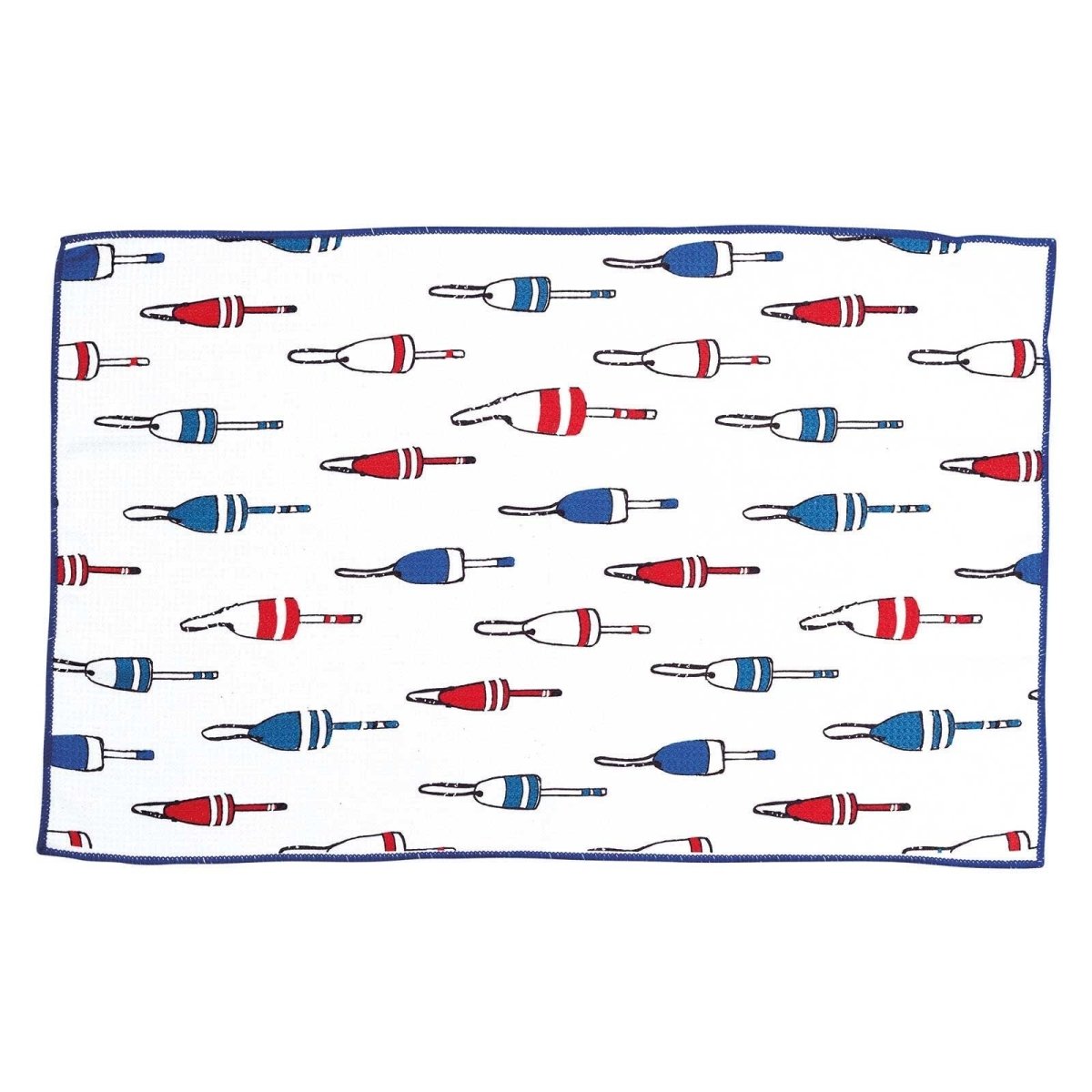 Buoys Blu Kitchen Tea Towel Kitchen Towel - rockflowerpaper