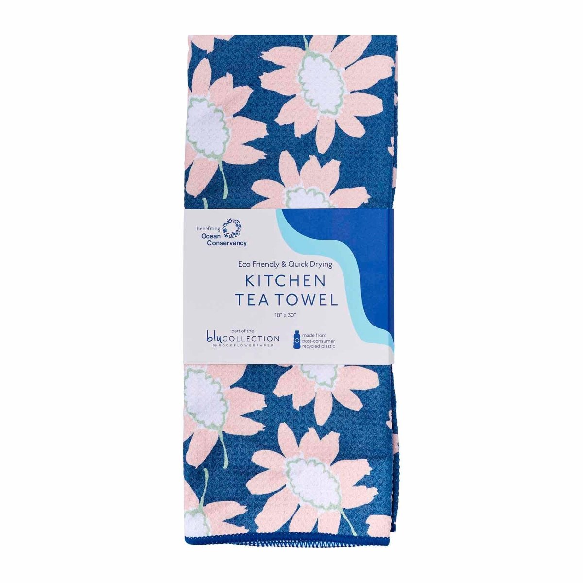 Callie blu Kitchen Tea Towel Kitchen Towel - rockflowerpaper