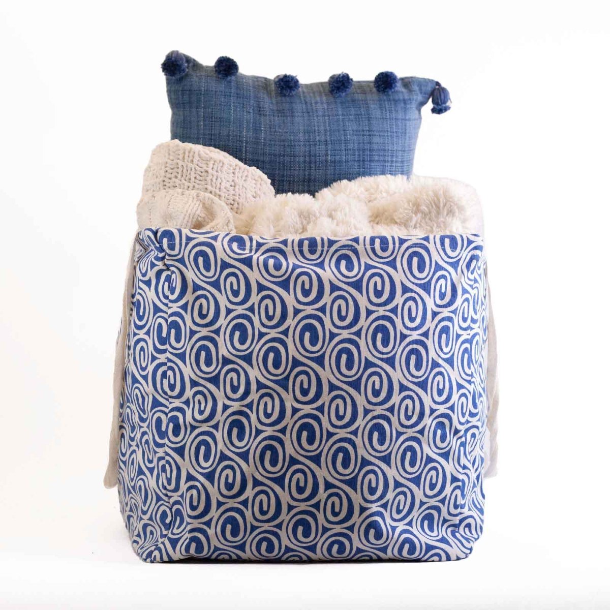 Chanel Blue Laundry Tote Laundry Tote - rockflowerpaper