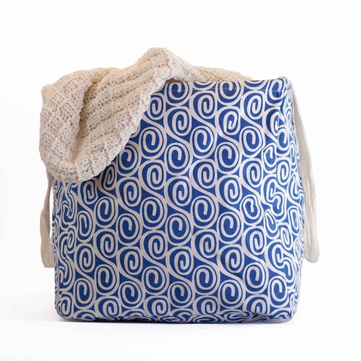 Chanel Blue Laundry Tote Laundry Tote - rockflowerpaper