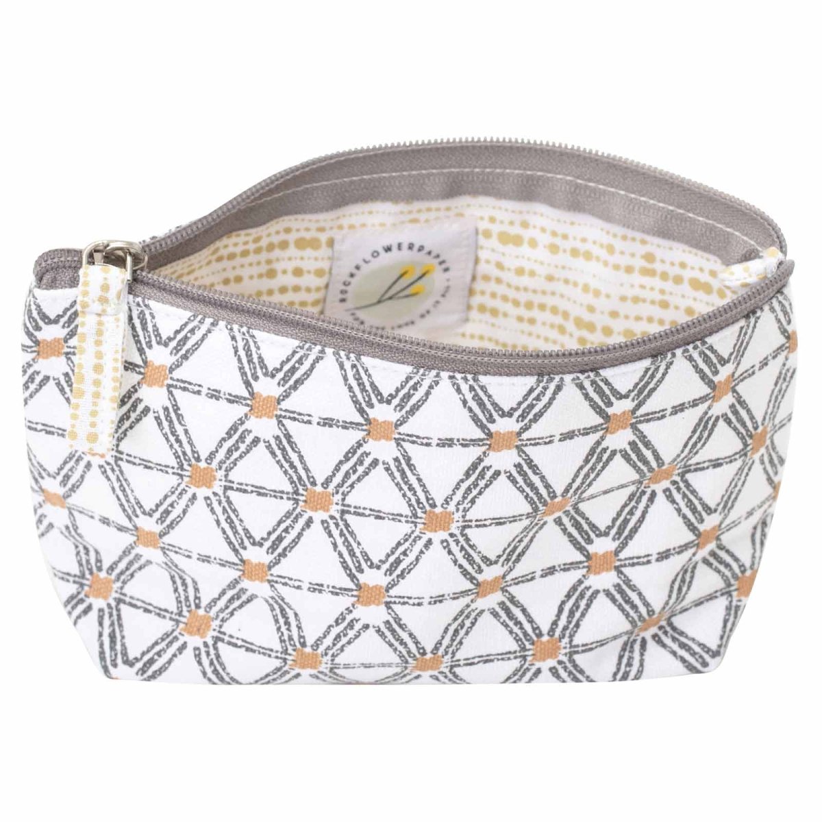 Clio Grey Small Relaxed Pouch Pouch - rockflowerpaper