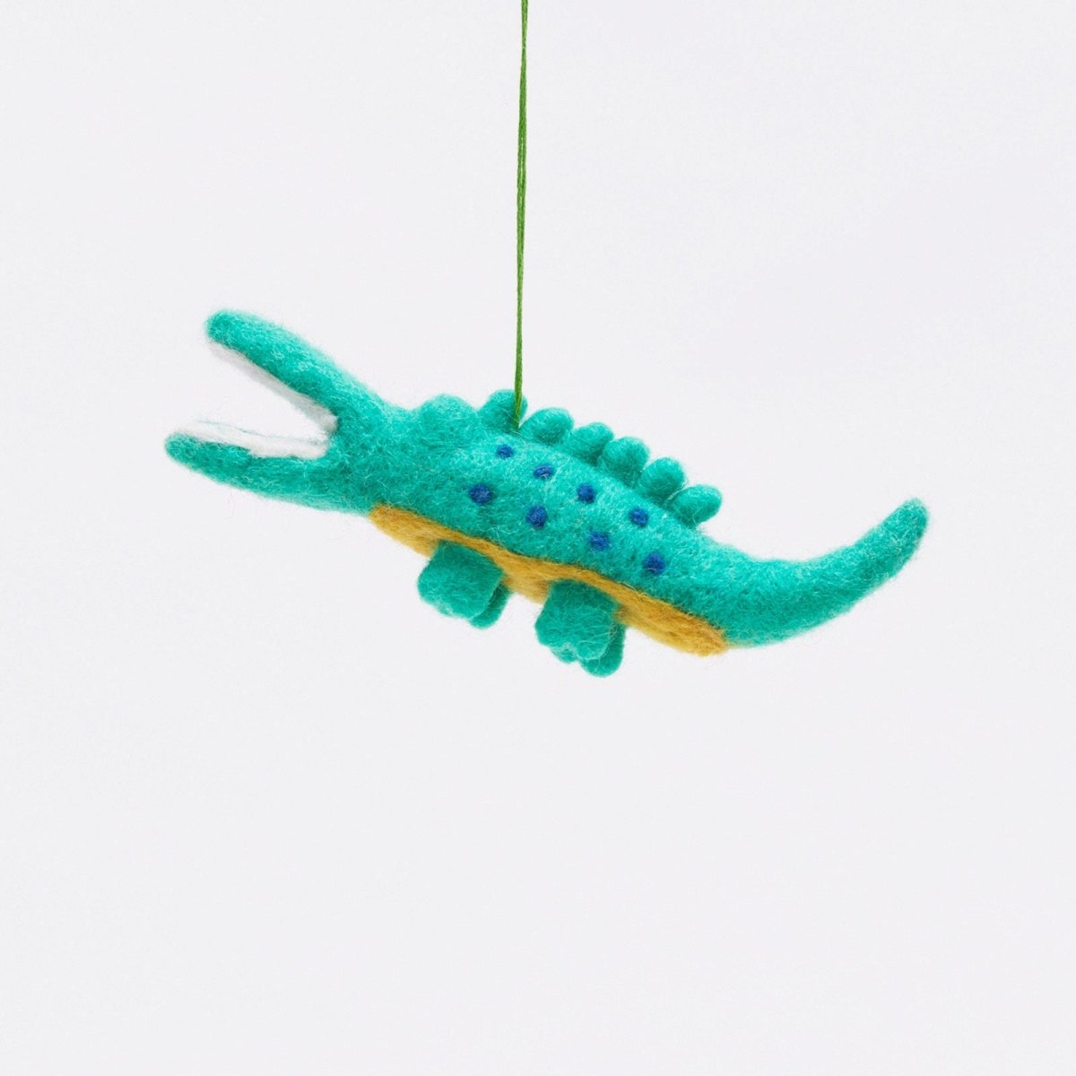 Cute Little Alligator Felt Ornament Ornament - rockflowerpaper