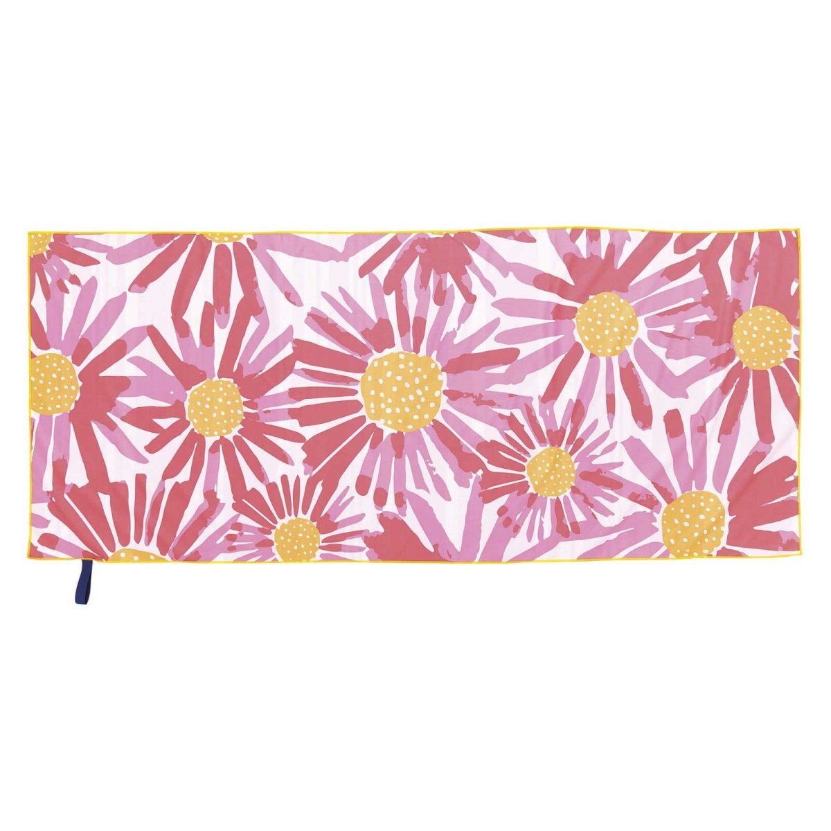 Daisies Reversible Eco Beach Towel Beach Towel - rockflowerpaper