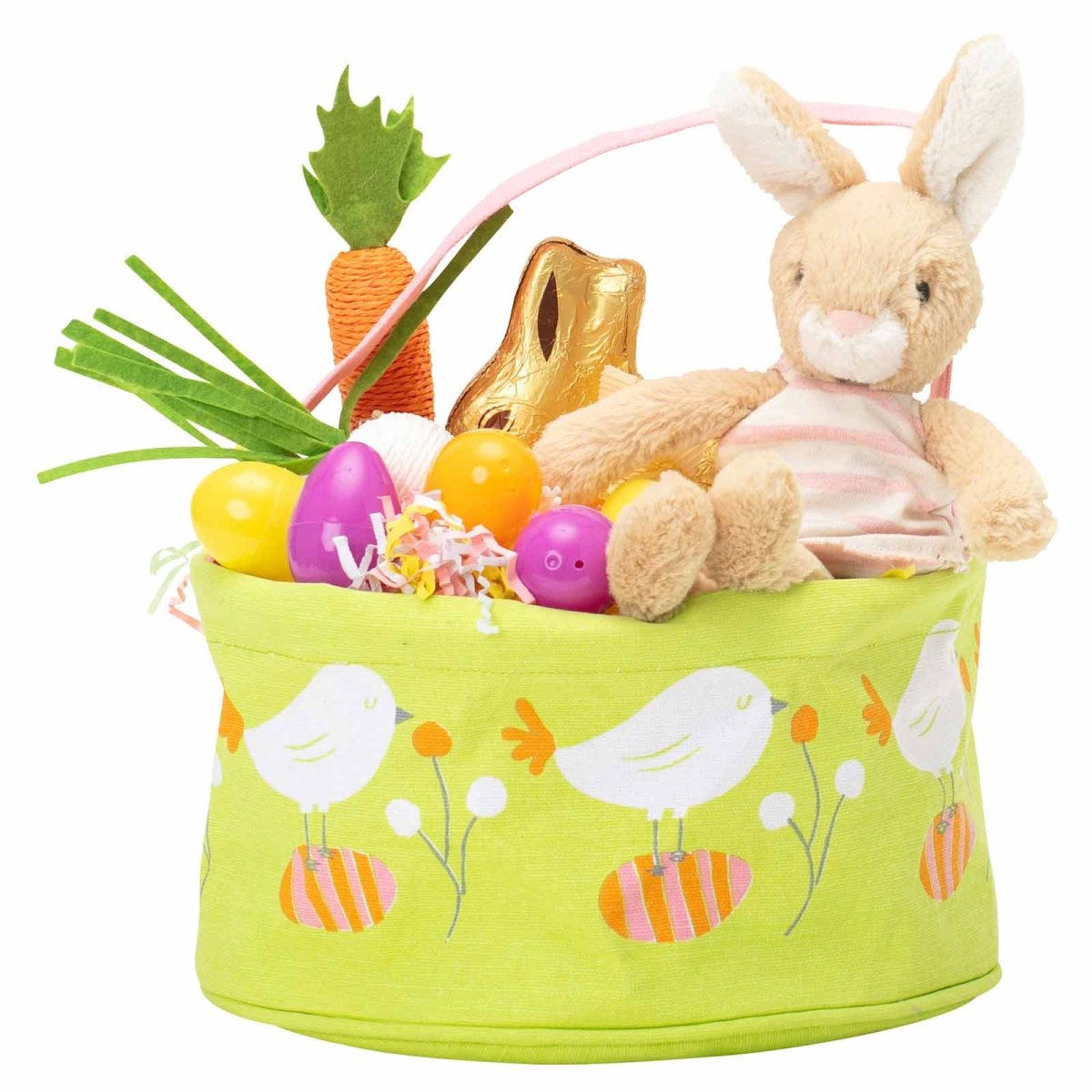 Easter Chick blu Easter Basket Gift Bag - rockflowerpaper