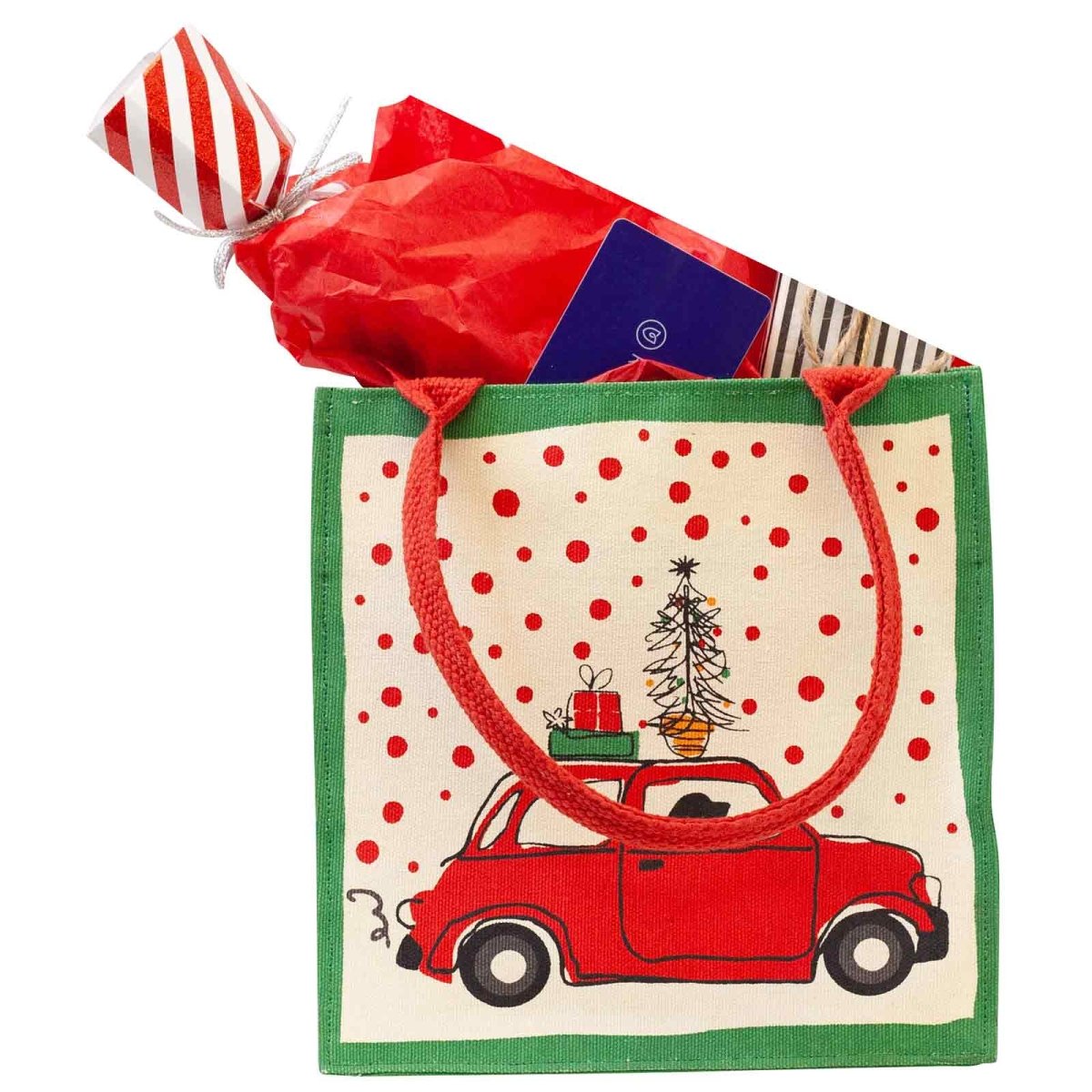 Holiday Hound Itsy Bitsy Gift Bag Gift Bag - rockflowerpaper