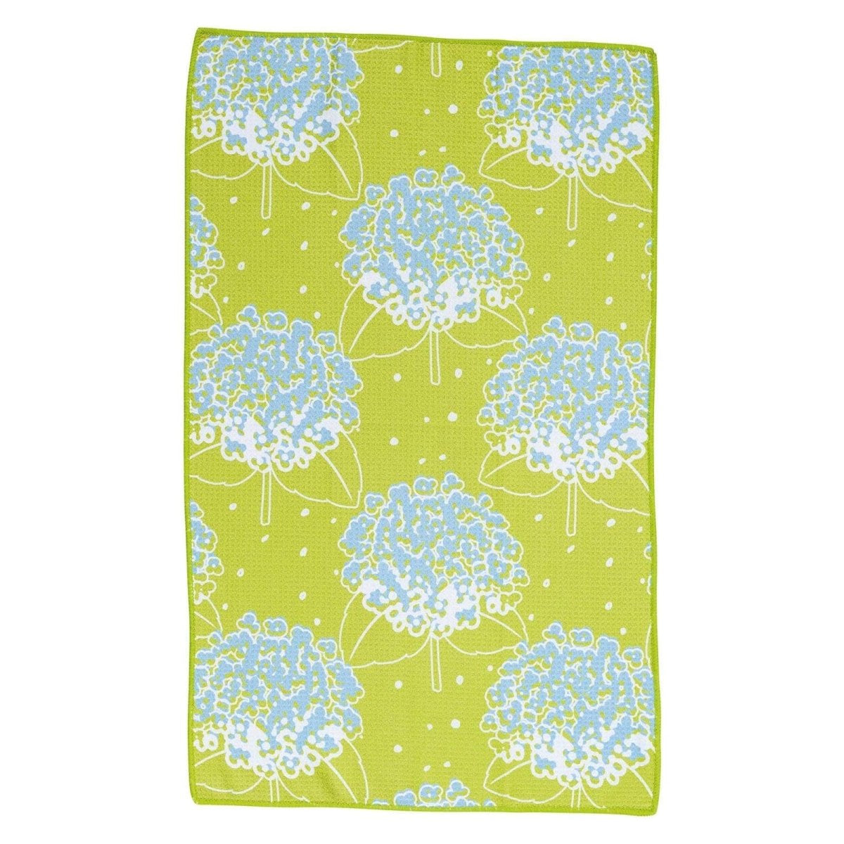 Hydrangea Blu Kitchen Tea Towel Kitchen Towel - rockflowerpaper