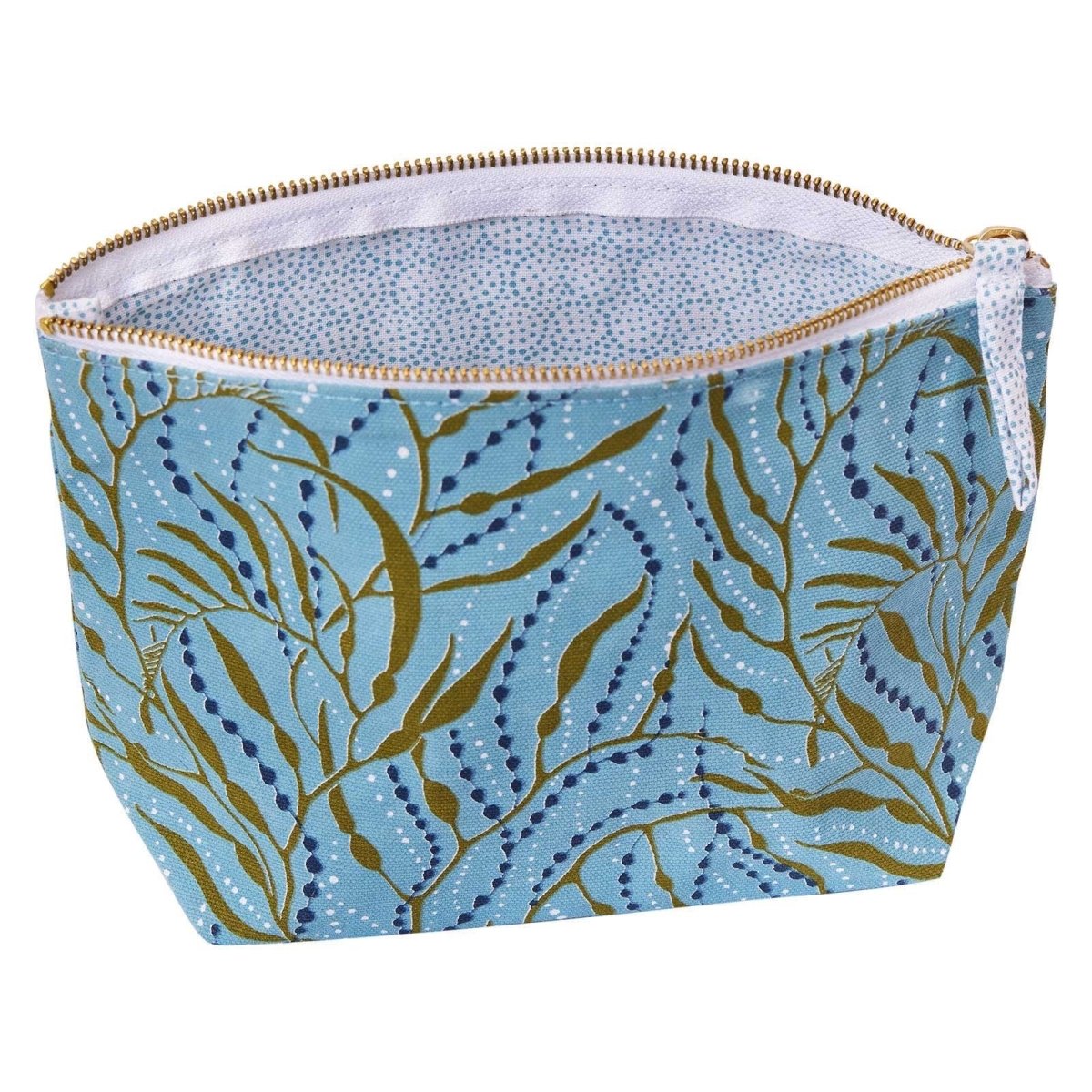 Kelp Ocean Medium Relaxed Pouch Pouch - rockflowerpaper